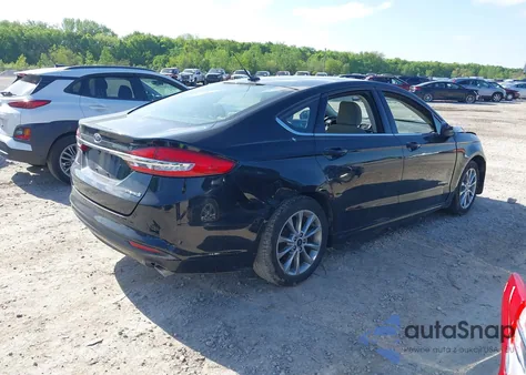 2017 Ford Fusion Hybrid S из США, поврежденный, VIN 3FA6P0UU8HR360637